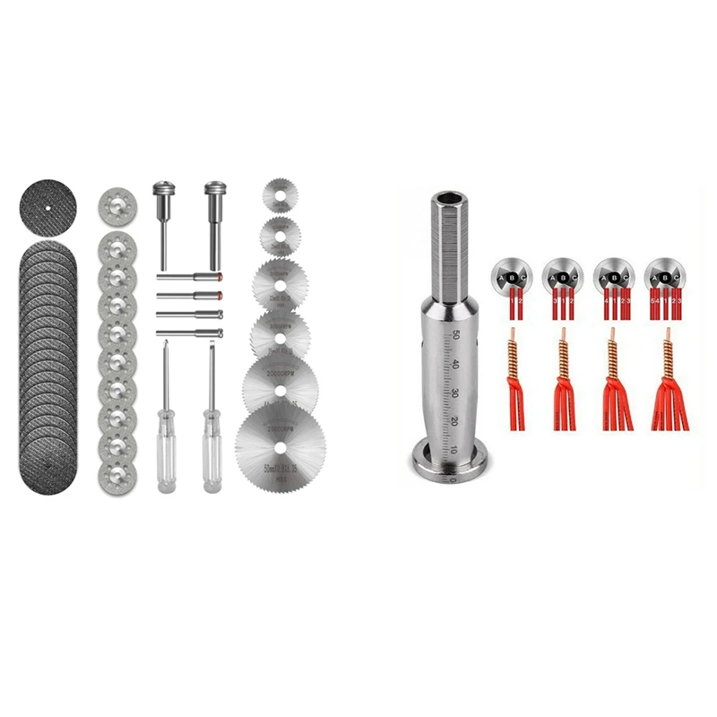 

36Pcs Cutting Wheel Set with Manual Machine Dual-Purpose Electrician Parallel Wire Connector
