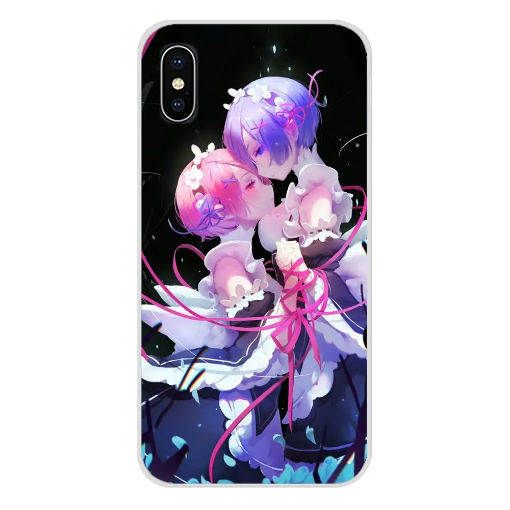 Аниме ReZERO Ram Rem для Samsung Galaxy J1 J2 J3 J4 J5 J6 J7 J8 Plus 2018 Prime 2015 2016 2017 аксессуары чехлы