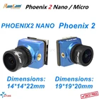 Камера RunCam Phoenix2 Phoenix 2 FPV Micro 19x19  Nano 14x14 1000TVL 2,1 мм 16:94:3 PAL NTSC с возможностью переключения для Дронов Rc FPV
