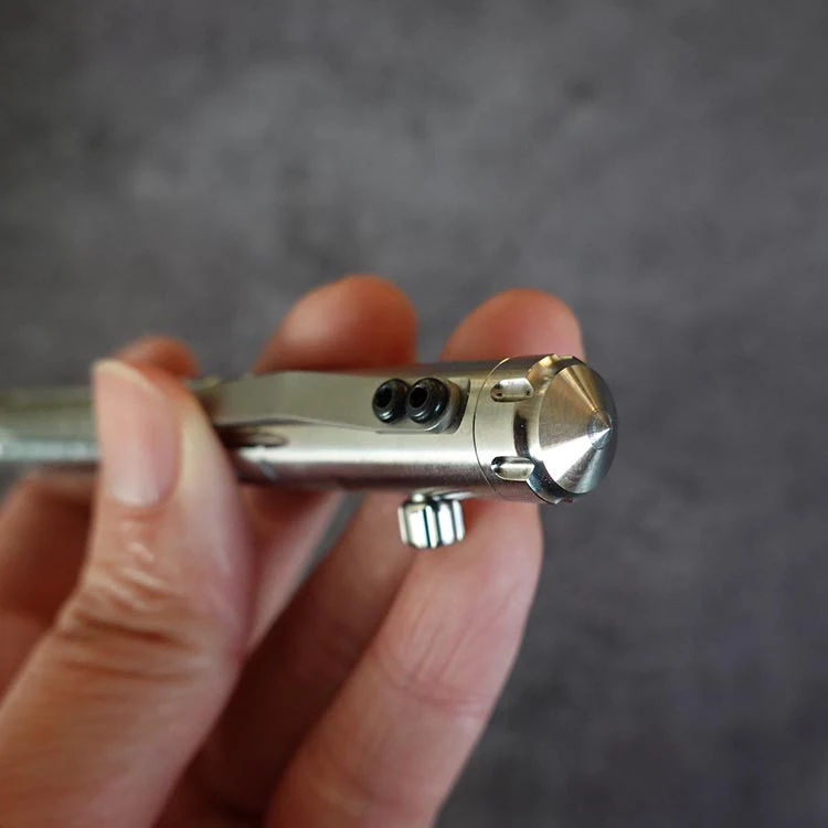 Murah TITANER Pena Aksi Baut TI Alloy Titanium Pena Taktis Alat Pertahanan Diri Dengan Pemecah Kaca Baja Tungsten