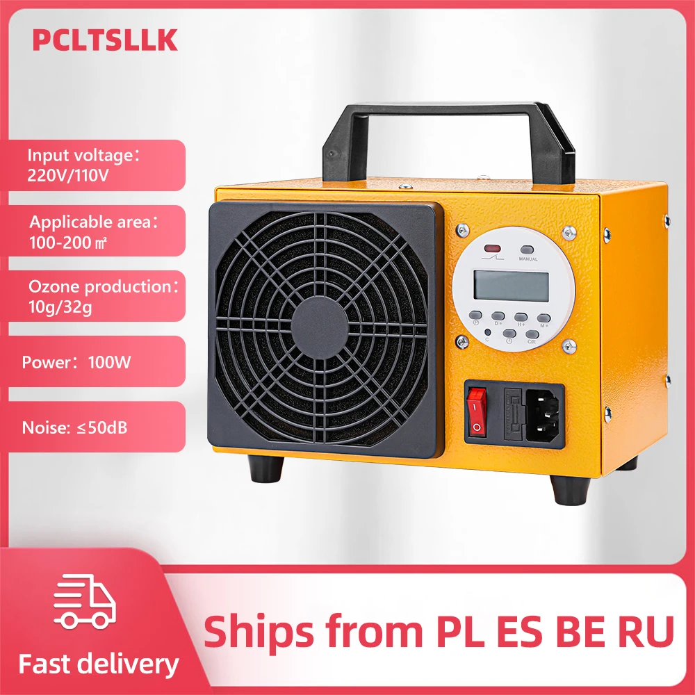 PCLTSLLK генератор озона 220V 32 гр 28 24 10G озонатор машина Воздухоочистители таймер