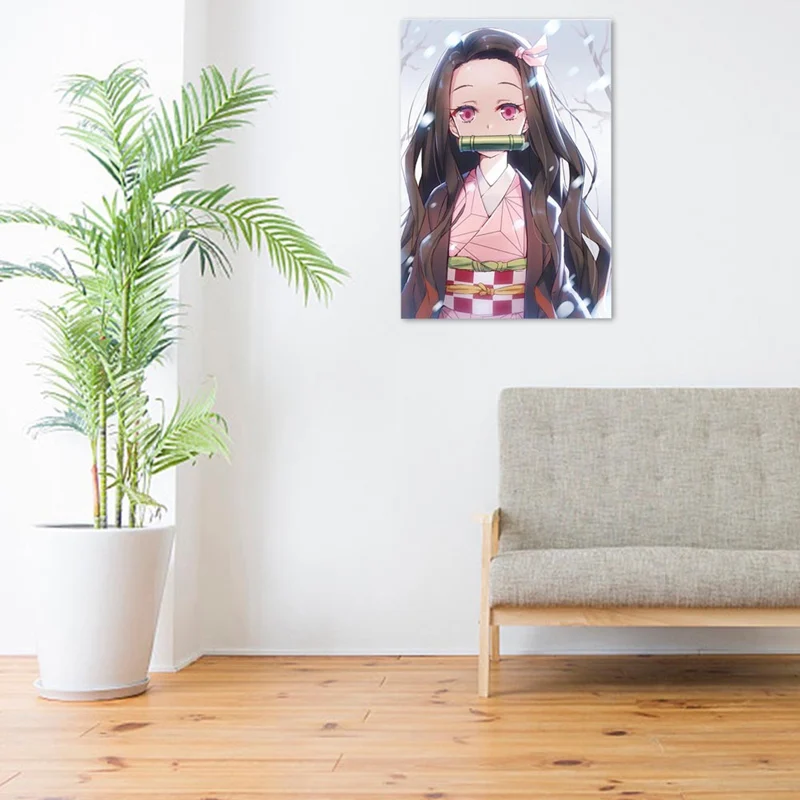 Постер на стену аниме рассекающий демонов настенный постер киметасу No Yaiba Tanjirou