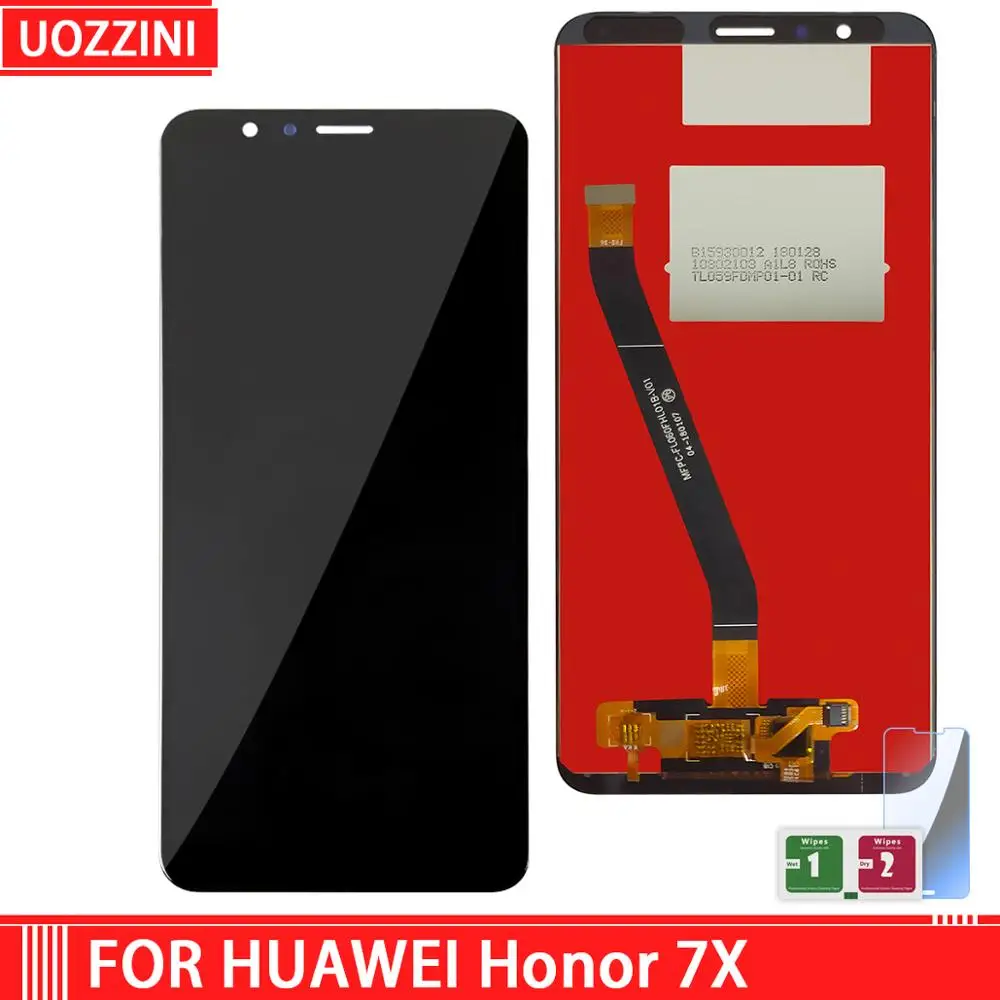 Дисплей с тачскрином для Huawei Honor 7X IPS BND L21 дюйма L22 L24|Экраны мобильных телефонов| |