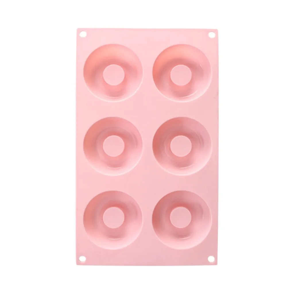 Силиконовая форма с 6 пончиками для макарон суши хлеба инструменты выпечки в