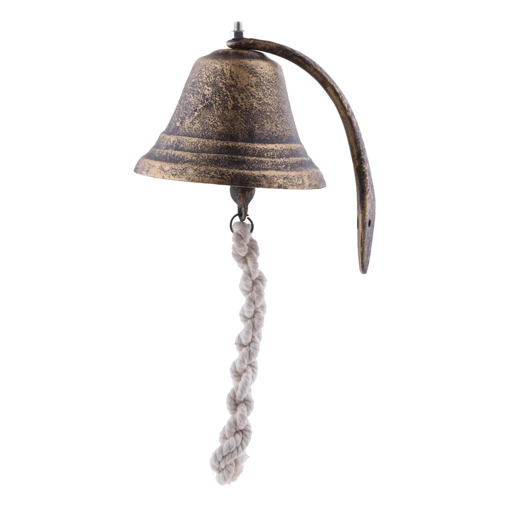 

Metal Cast Iron Door Bell Wall Mounted Traditional Doorbell Shop Decoration