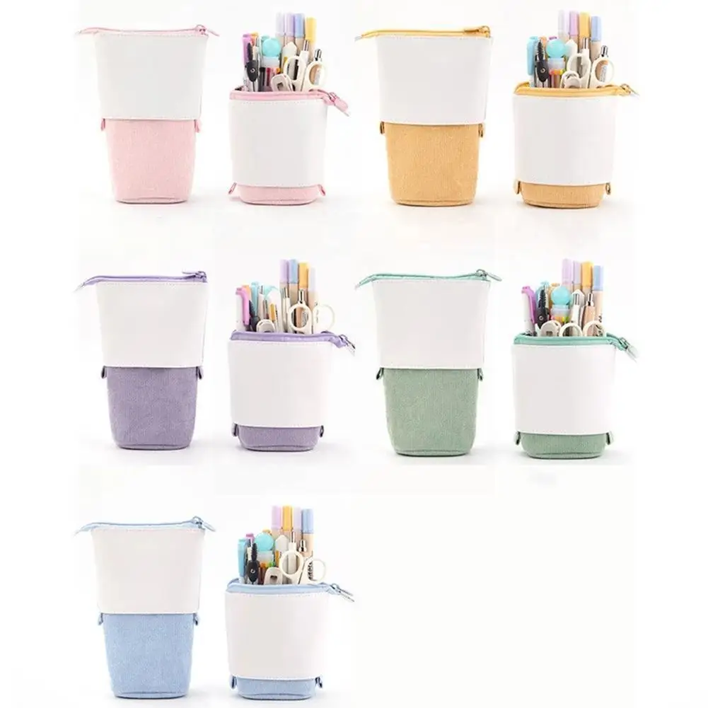 

Retractable Pencil School Stationery Storage Bag Cute Color Pen Cute Pen Holder Gifts For Kid Pen Bag I2g5