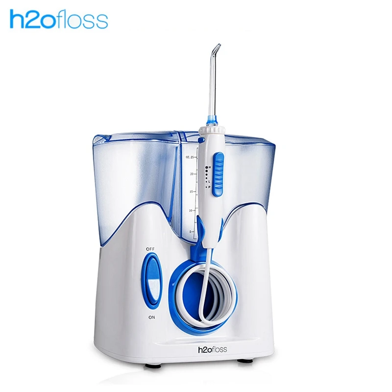 H2ofloss HF-8 ирригатор для полости рта для семьи Стоматологический Ирригатор для воды 800 мл гигиена полости рта зубная нить для чистки зубов