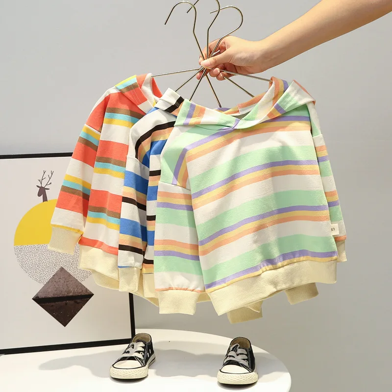 

Spring Children Casual Clothes Suit Baby Boys Girls Vest Hoodies Pants 3Pcs/sets Kids Infant Clothing Toddler Cotton Sportswear