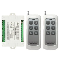 dc 12v 24v 6 ch channels 6ch rf wireless remote control switch remote control system receiver transmitter 6ch relay 315433 mhz