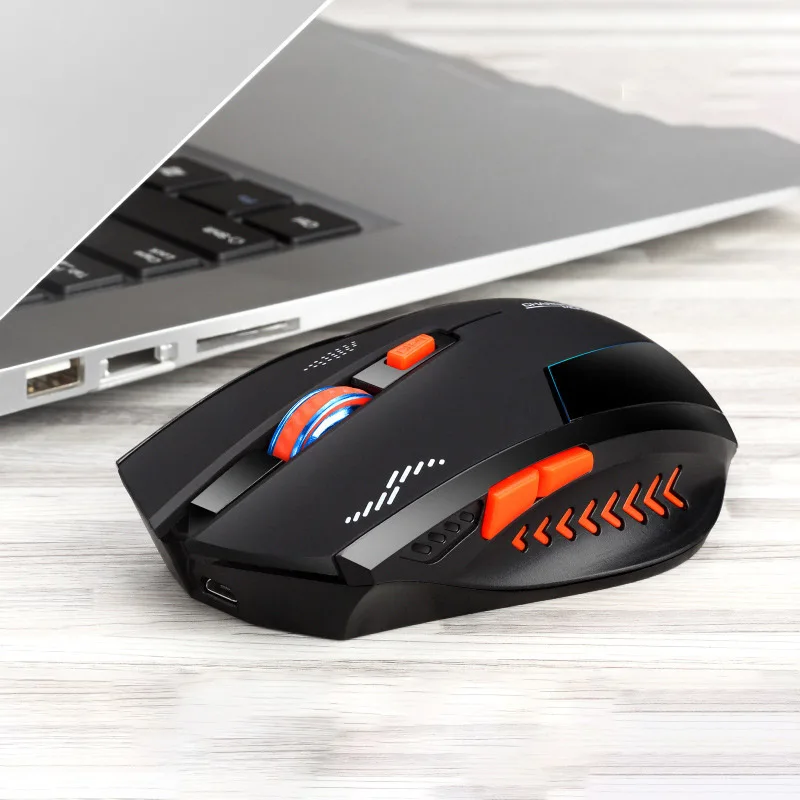 Мышь компьютерная беспроводная 2400DPI встроенная литиевая батарея 2 4 ГГц |