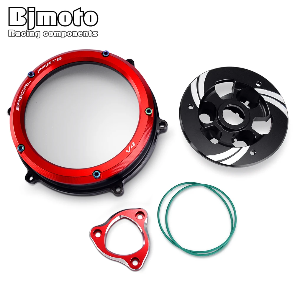 For Ducati Panigale V4 V4S Speciale 2018 2019 2020 2021 Clutch Pressure Plate Engine Clear Cover Spring Retainer Motor | Автомобили и