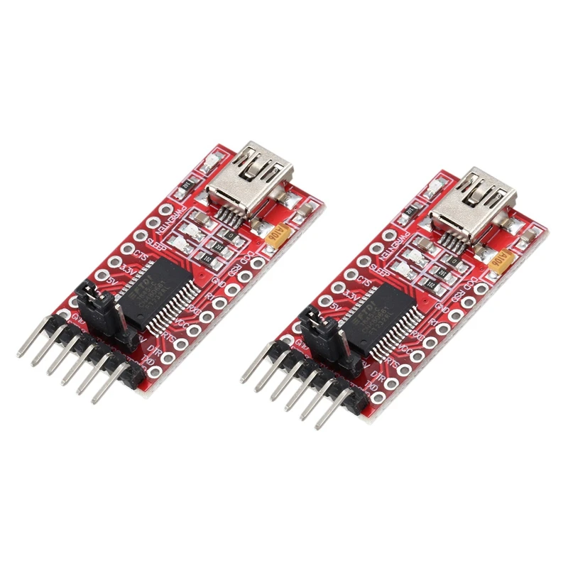 Последовательный модуль адаптера FT232RL FTDI USB 3 В 5 в TTL для мини-порта Arduino |