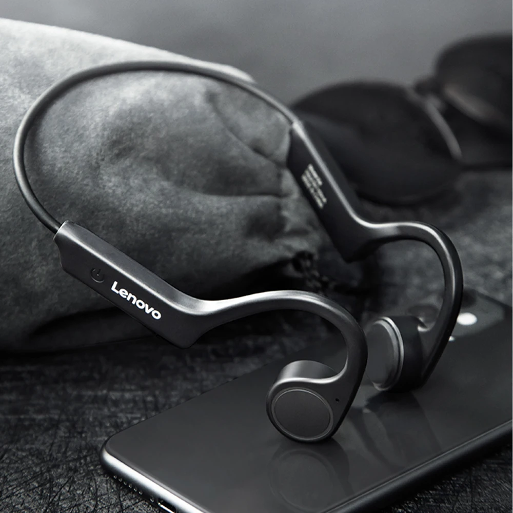 Беспроводные наушники Lenovo X4 с костной проводимостью Bluetooth-совместимые 5 0 дюйма TWS