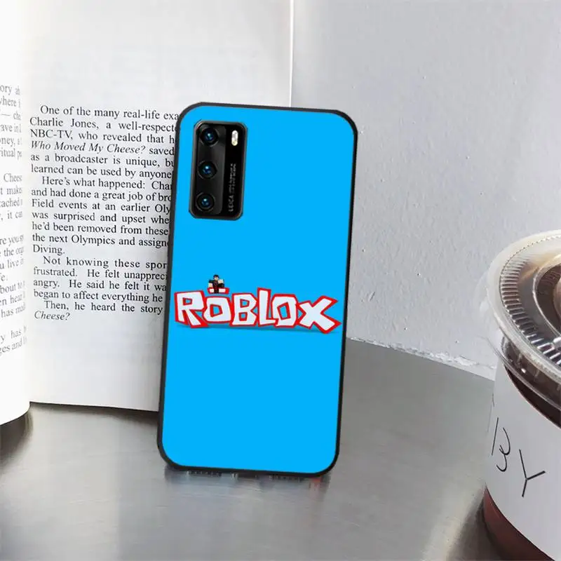 

Hot game Robloxes Phone Case for huawei P40 pro lite P8 P9 P10 P20 P30 psmart 2019 2017 2018