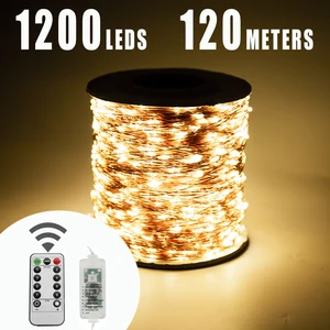 Гирлянда из 120 светодиодов, 1200 м