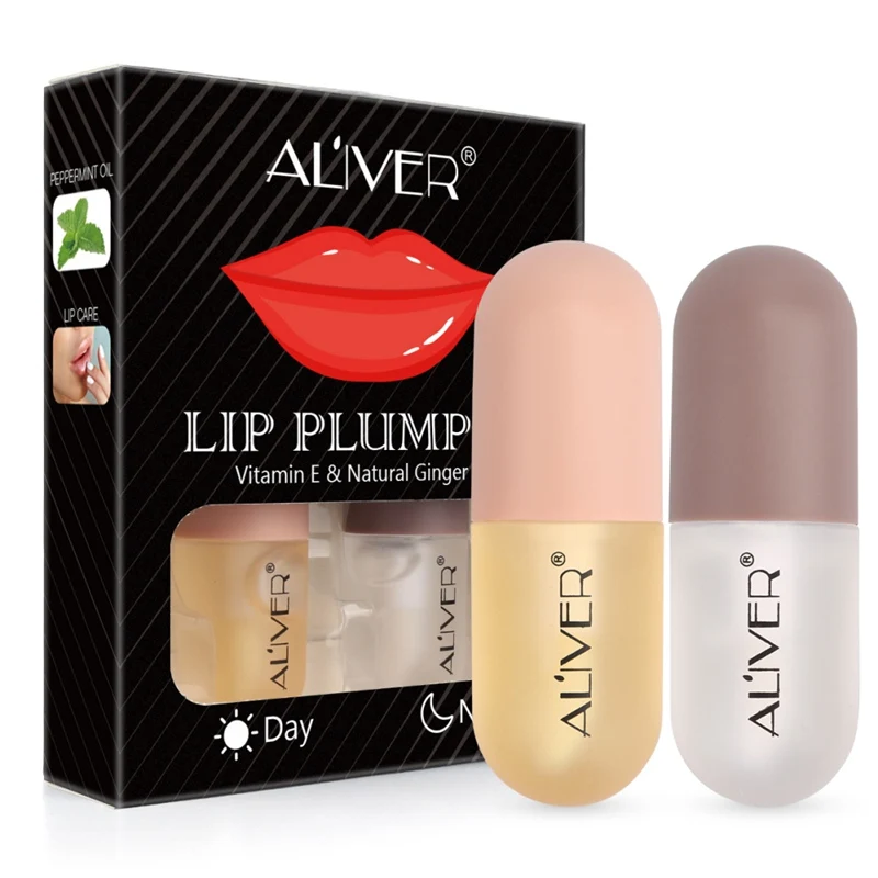 

Day Night Lips Enhancer Serum Lip Plumper Moisturizing Lip Oil Lip Care Nourishing Lips Anti-drying Moist Lip Gloss 5ml/pc