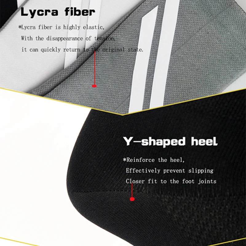 

Reflective Riding Socks Spring Summer Outdoor Sport Cycling Riding Basketball Football Breathable Socks Moisture Wicking Socks