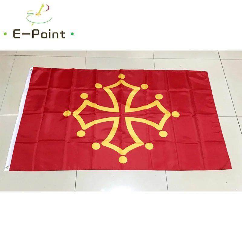 

Флаг окцитани, размер 2 фута * 3 фута (60*90 см), размер 3 фута * 5 футов (90*150 см), рождественские украшения для дома, флаг, баннер, подарки