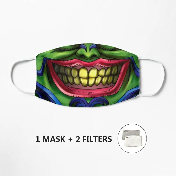 

Pot of greed yugioh Mask Dust-proof Mouth Cover Washable Women Outdoor Reusable Mouth Mascarilla