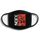 Маска NOFX в стиле панк, с принтом, 100% хлопок