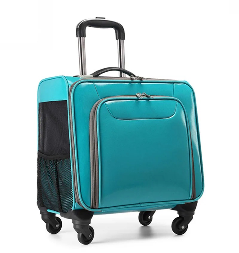 

Cat Carrier Bag Pet Dog Handbag Breathable Portable Big Cat Bag Trolley Case Outdoor Transporter Carrying Mesh Double Backpack