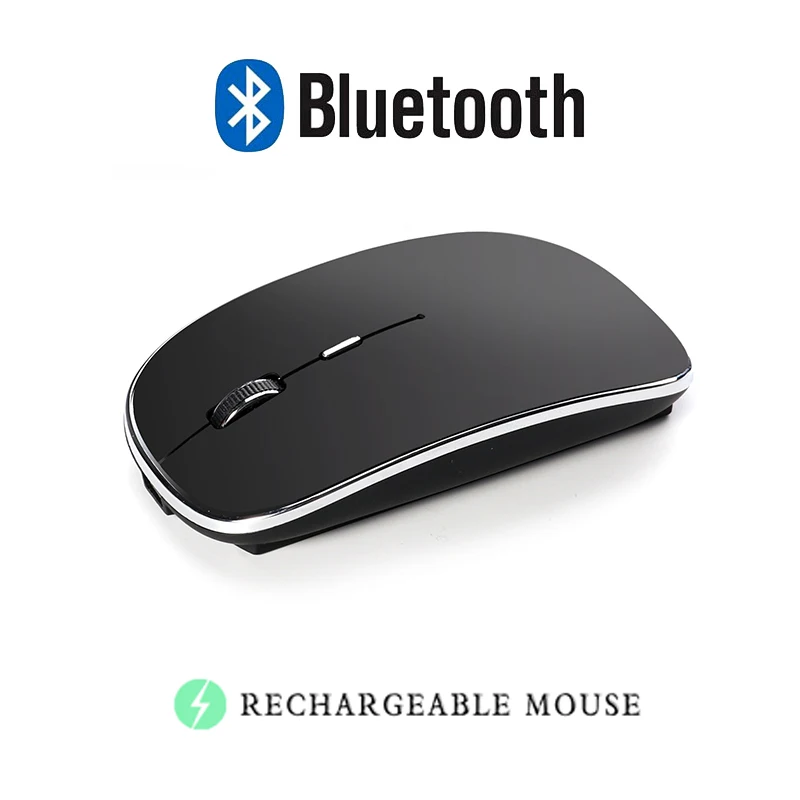 Беспроводная мышь для Macbook air 13/pro 13 Bluetooth мышь для huawei Xiaomi ноутбук перезаряжаемая ПК Бесшумная игровая мышь sem fio мыши