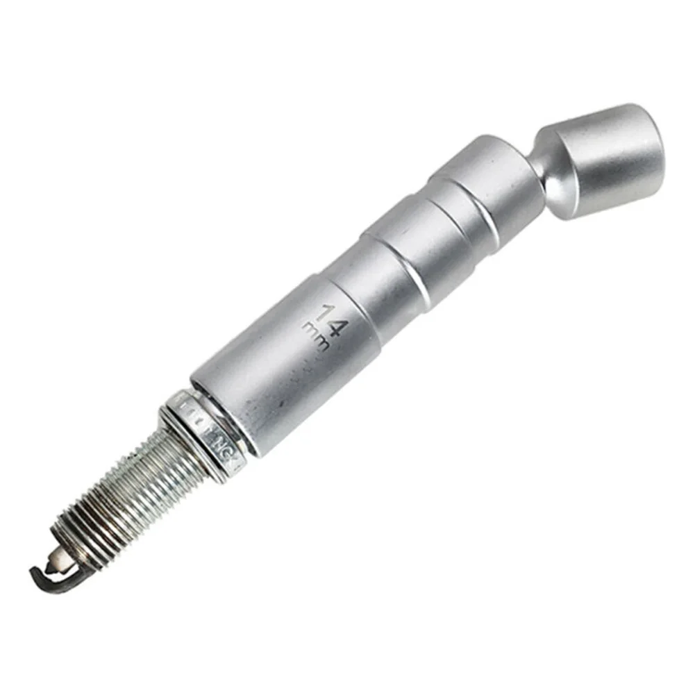 

3/8Inch Removal Tool D 14mm Swivel Wobble Socket Spark Plug High Carbon Steel