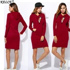 Женское длинное платье-свитшот на молнии, с принтом кота