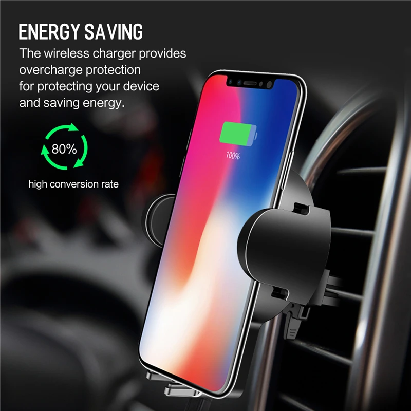Беспроводное зарядное устройство Qi для iPhone X 8 Plus Samsung S9 S8 5 Вт|Зарядные устройства