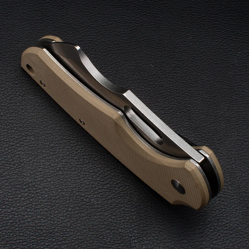 Многофункциональный маленький складной нож D2 лезвие G10 ручка EDC инструмент