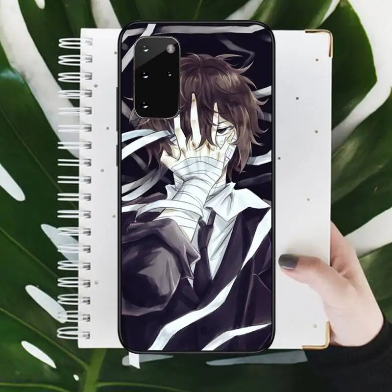 

Bungou Stray Dogs Dazai Osamu anime Phone Cases For Samsung galaxy S 9 10 20 A 10 21 30 31 40 50 51 71 s note 20 j 4 2018 plus