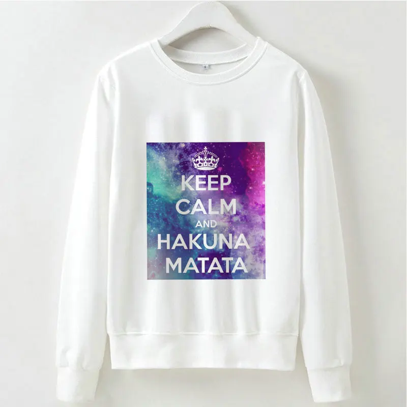2324 Пуловер «Король Лев Акуна Матата» уличная Толстовка зима осень Ulzzang Kawaii Модные женские толстовки с капюшоном - Цвет: 2324