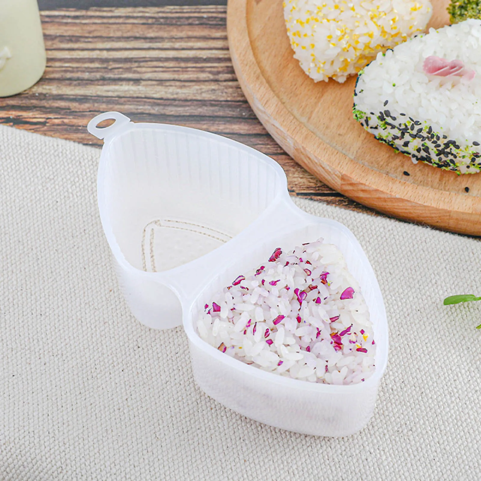 

DIY Triangular Sushi Mold Onigiri Rice Ball Food Press Form Sushi Mold Onigiri Rice Ball Bento Press Maker Mold DIY Tool Innate