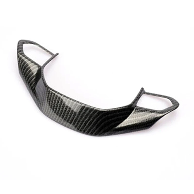 

Carbon Fiber Sticker Steering Wheel Cover Trim Decorative Frame Car Accessories for Peugeot 3008GT 4008 5008 2017-2018