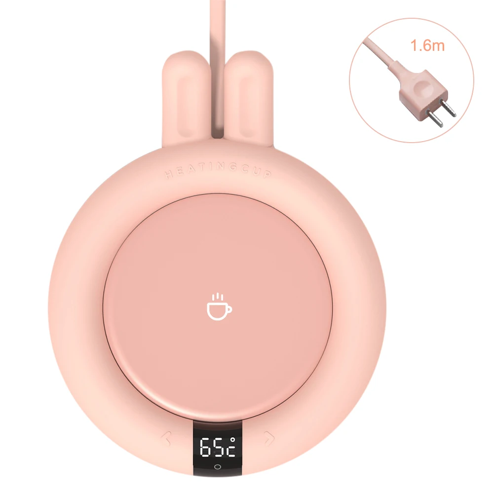 

Smart Touch Heating Coasters Adjustment 3 Gear Constant Temperature Cup Warmer Heating Mat Pad Fast Heater Heating Cup