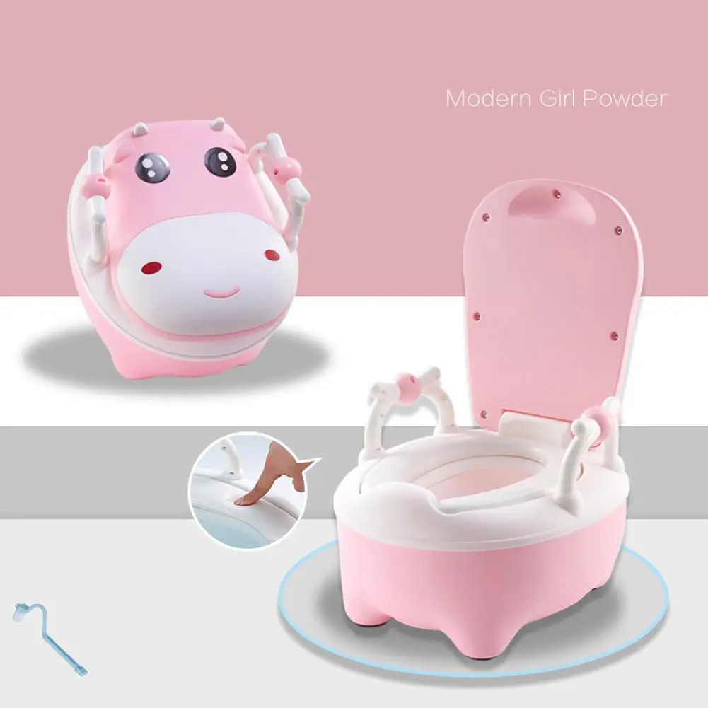 Kidlove очень большой мультфильм 3D милый детский горшок с хлопковой мягкая щетка