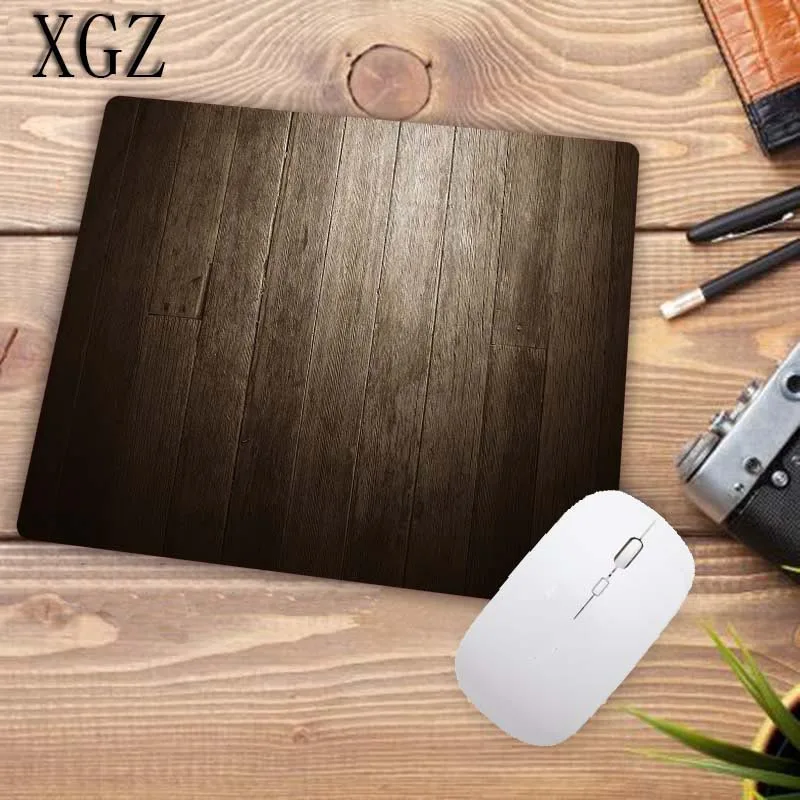 Большой игровой коврик для мыши XGZ с деревянной текстурой геймерский