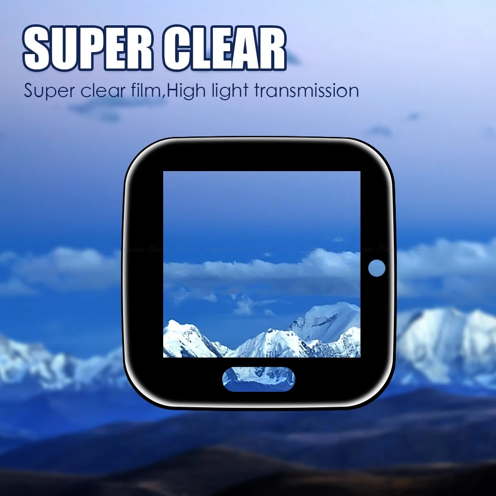 

10pcs/lot Full Coverage 99D Screen Protector For Fitbit Versa 2 Lite Curved Soft Protective Film Not Tempered Glass