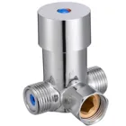 Кран для горячей и холодной воды, смеситель с регулируемой температурой, смесительный клапан, кран для ванной комнаты, смеситель для душа