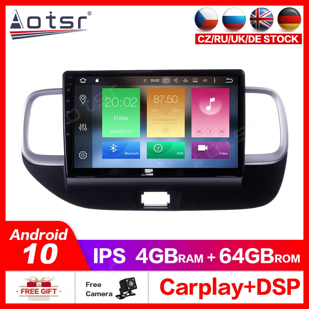 

Android 10 PX6 Car GPS Navigation For Hyundai VENUE 2019 2020 Right-Driver Car DVD Radio Stereo Multimedia Player HeadUnit 2Din