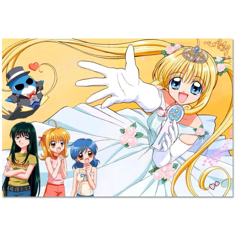 Настенный декор на заказ Постер из ткани в японском стиле аниме с изображением