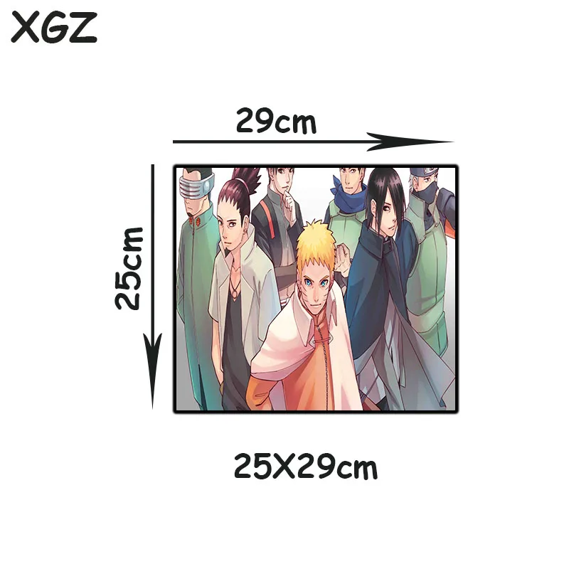 Коврик для мыши XGZ с мультяшным аниме большой размер черный замком партнёров