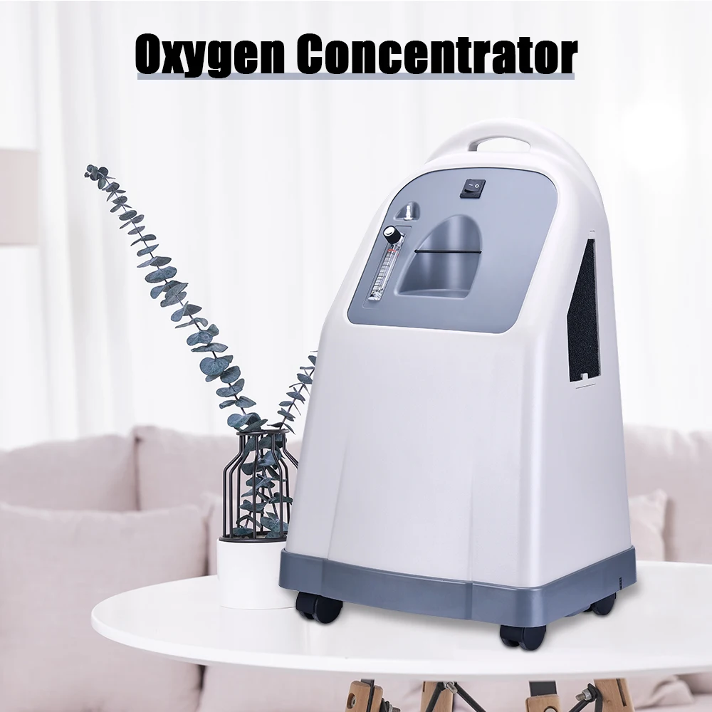 

10L High Oxygen Purity Concentrator Medical Grade Generator for Oxygen Therapy Oxygen Treatment Display Language English