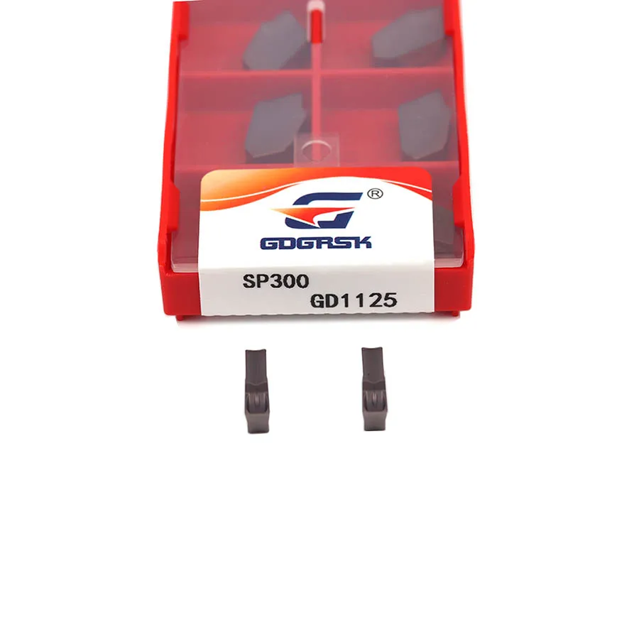 10 шт. твердосплавные режущие пластины SP200 SP300 SP400 GD1125
