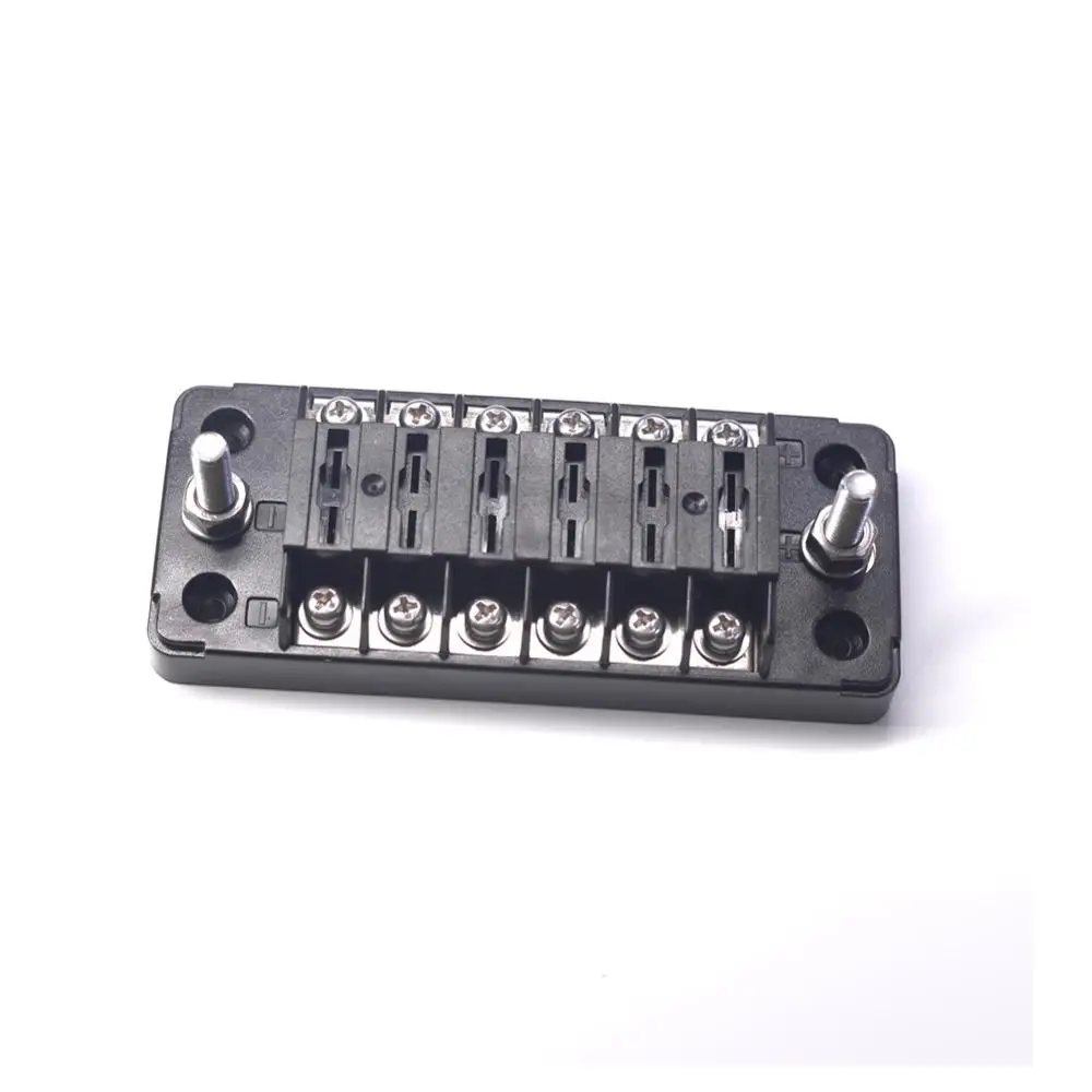 Блок предохранителей JOYHO 6-Way с отрицательной Шиной-6 цепи DC12V-32 ATC/ATO блок