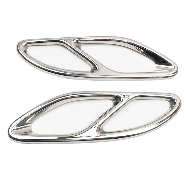 

Car Exhaust Pipe Muffler Tail Cover Trim for Mercedes-Benz B Series E Series New E-Class New C-Class GLC GLS GLE