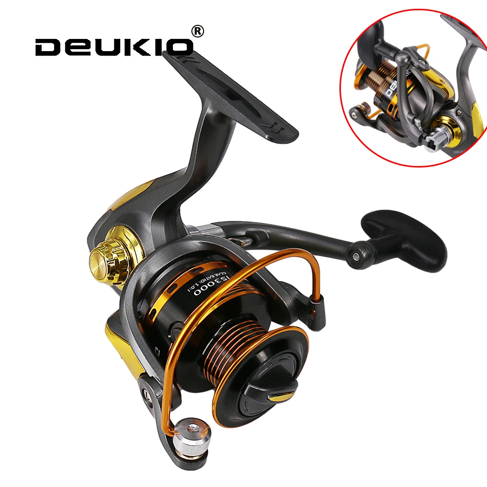 

2020 New Fishing Reel Real Strong Drag 10+1 BB 5.0:1 High Speed Metal Spool Spinning Reel Saltwater Reel Carp Reel Send Line