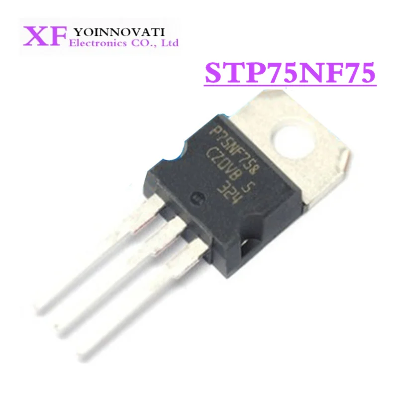 100 шт./лот STP75NF75 P75NF75 MOSFET N CH 75В 80A 220 новый оригинальный|n-ch mosfet| |