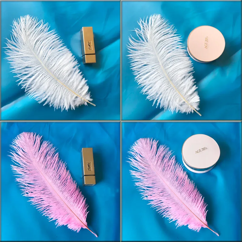 

100pcs 25-30CM Beautiful Chromatic cheap Ostrich Feathers for DIY Jewelry Craft Making Manicure accessories Wedding Decoration