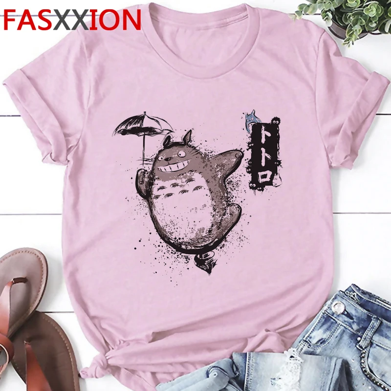 

Футболка женская летняя в японском стиле Totoro Studio Ghibli, размера плюс